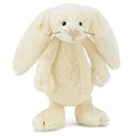 Plush Bashful Medium Cream Bunny 12"