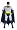 Muscle Chest Batman - Boys Medium, 6-7 years (Size 8-10 USA)