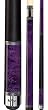 Classic Royal Purple Crazer Paint Players Advantage Two-Piece Pool Cue (21 oz) - Billiards Equipment