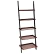 Two Tone Bookshelf Ladder - Cherry/ Black