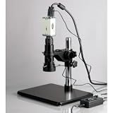 【並行輸入品】11X-80X Monocular Zoom ズーム Microscope 顕微鏡 + VGA Video Camera VGA