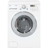 LG Electronics WM3431HS 24" Front-Load All-In-One Washer and Dryer: Titanium
