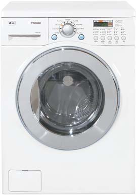 LG WM3431HS 2.44 cu. ft. All-In-One Washer and Dryer - Titanium