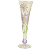 November Chrysanthemum Fluted Vase