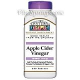 Apple Cider Vinegar 300 mg 250 Tablets, 21st Century