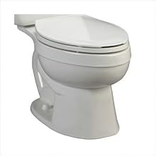 AMERICAN STANDARD 3893.016.012 Titan Pro Elongated Toilet Bowl, Bone