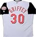 Ken Griffey Jr. autographed Baseball Jersey (Reds) (UDA)