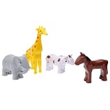 Klein - 0066 - Puzzle - 8 Animaux Magn�tiques - 2 X Cheval/2 X Vache/2 X Girafe/2 X El�phantpar Klein