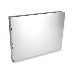 Machina Aluminum 12 8.5x11 Landscape 3-Ring Binders