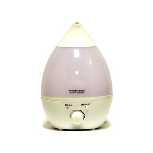イーグルジャパン パワードロップmini 超音波加湿器 ホワイト USH-1300-01-WH