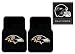3-Piece Baltimore Ravens Automotive Interior Gift Set - A Set of 2 NFL Licensed Universal-Fit Molded Front Rubber Floor Mats and One Official NFL Licensed Team Helmet Logo Air Freshener Pine Forest Scent
