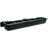 Little Giant HF9BLACK Hook Over Goat Trough, 9-Quart, Black