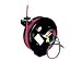 Professional-Grade Auto-Rewind 100` Twin Welding Hose Reel with Hose