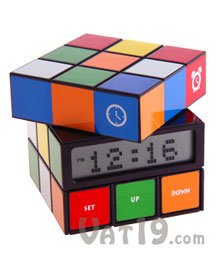 Childrens Toyshop  Toys : 80's Cube Clock