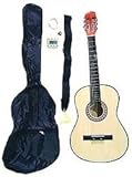 38 &acute; Neutral Acoustic Guitar With Accessories - B001QUKVTI
