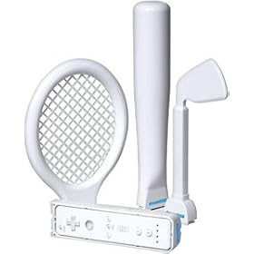 Wii Sports Kit with Cooling Fan (4 in 1) White