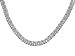 DIAMOND ACCENT PLATINUM OVER STERLING SILVER NECKLACE