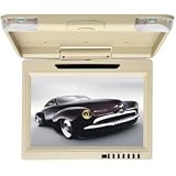 Roadview R12.1T 12.1-Inch Wide TFT LCD Drop-down Video Monitor (Tan)