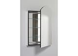 Robern 1/2" BEVELED ARCH DOOR CABINET - 23-1/4" W x 34" H - RIGHT HAND - ELECTRIC W/NIGHT LIGHT MT24D6ABRL