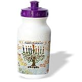 Florene Jewish Theme - Oh Chanukah - Water Bottles