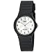 Casio #MQ24-7B3 Men's Casual Rubber Strap Analog Watch