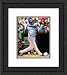Framed David DeJesus Kansas City Royals Photograph