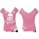 Buy Exile - THE MENACE WoMens T-shirt, Pink by Exile