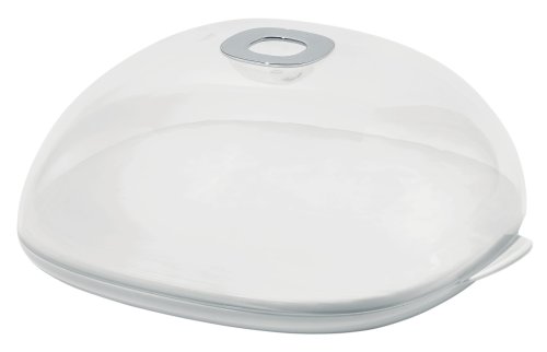 A di Alessi AMMI11 W K&auml;seplatte aus thermoplastischem Harz mit Glocke, wei&szlig; Preisvergleich