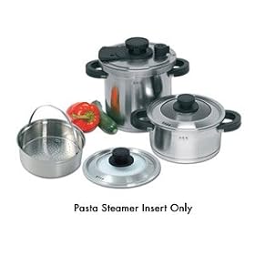 B R K Alpha Pasta Steamer Insert 4-qt. by B/R/K