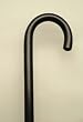 `Wood Cane-7/8"x40" Black