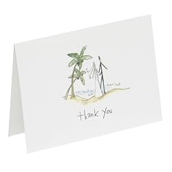 Beach Stroll Wedding Thank-You Cards