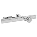 Guitar by Necktie Accessories silver silver plated tie bars