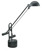 Halotech II Black Desk Lamp - LS-2306BLK