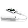 Innergie 2.1 Amp 3,000 mAh Pocket Cell Portable Rechargeable Battery Pack and Charger with included Magic Cable 3-in-1 with Micro USB, Mini USB and 30-pin iPod / iPhone Connectors
