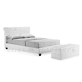 ROVIGO 4’6 white bed
