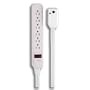 TRC 90885 FIRST ALERT LCDI Protected Surge Power Strip with Fire Shield Safety, 6-Outlet, 12-Foot, White
