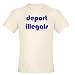 Deport Illegal Aliens Organic Cotton Tee
