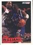 Walt Williams, Sacramento Kings, 1994 Fleer Autographed Card