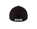 New Era NFL 2016 Training Camp Black and White 39THIRTY Stretch Fit Cap, Small/Medium