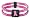 Trion-Z Medium (18 Cm) Pink Ribbon Bracelet - Trionz
