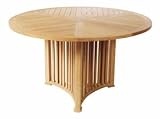 Mission 51 Round Table by Anderson Teak Mission 51 Round Table by Anderson Teak
