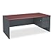 HON 38000 Series Right Pedestal Desk - 2-Drawer