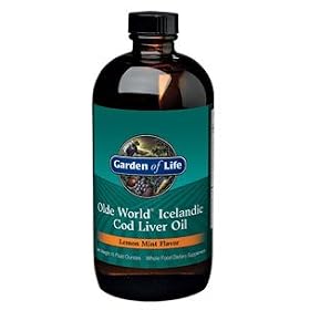 Cod Liver Oil 16oz, Garden of Life