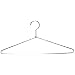 Chrome-Plated Steel Hanger (Case of 50)