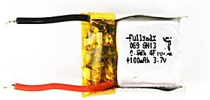 QWG FQ777 124-6 4CH 6Axis Gyro Lipo Battery For FQ777 MINI Pocket Drone Quadcopter