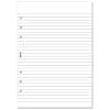 Filofax A5 Ruled Notepad - White