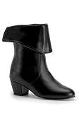 2 1/2 Inch Heel Pirate Ankle Boot Women's Size Shoe