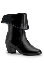 2 1/2 Inch Heel Pirate Ankle Boot Women'S Size Shoe