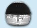 from Pureaire PureAire LuminAire (Black) Revitaliser with Built-In LED Model LUMEBY