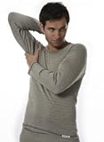 Herren-Langarmshirt Stehkragen Gr. XL